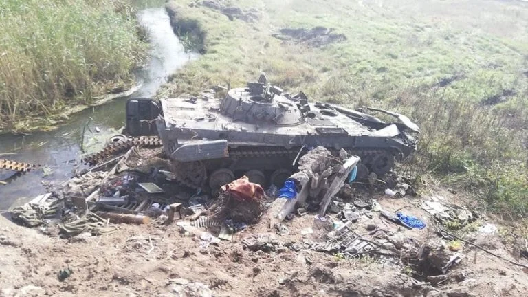 У районі Білозерки ЗСУ знищили близько 15 одиниць військової техніки росіян