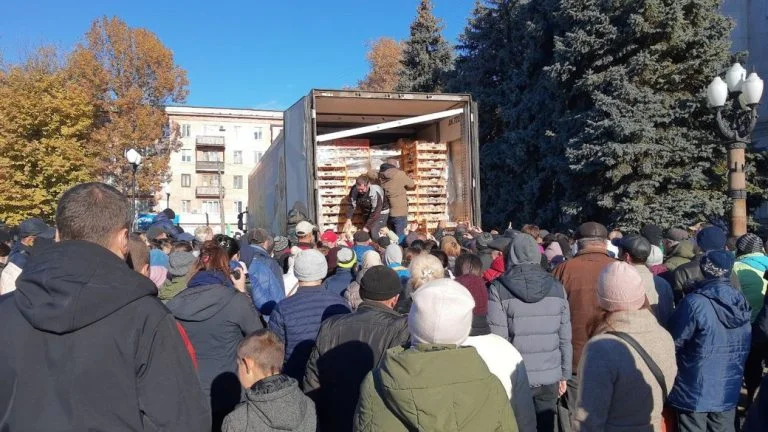 На деокупованій території Херсонщини гуманітарну допомогу отримали близько 60 тисяч жителів