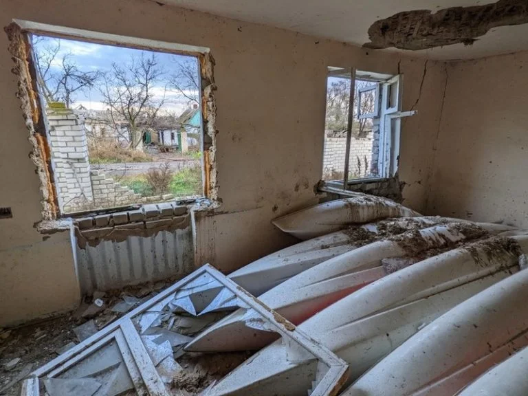 Окупанти на Херсонщині повністю зруйнували кемпінг