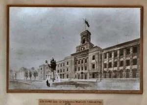 Проект будівлі Херсонської моракадемії