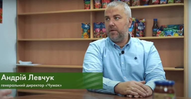 Одне з провідних підприємств Херсонщини продовжує перебувати на ринку, попри окупацію території, де розміщено виробництво Андрій Левчук