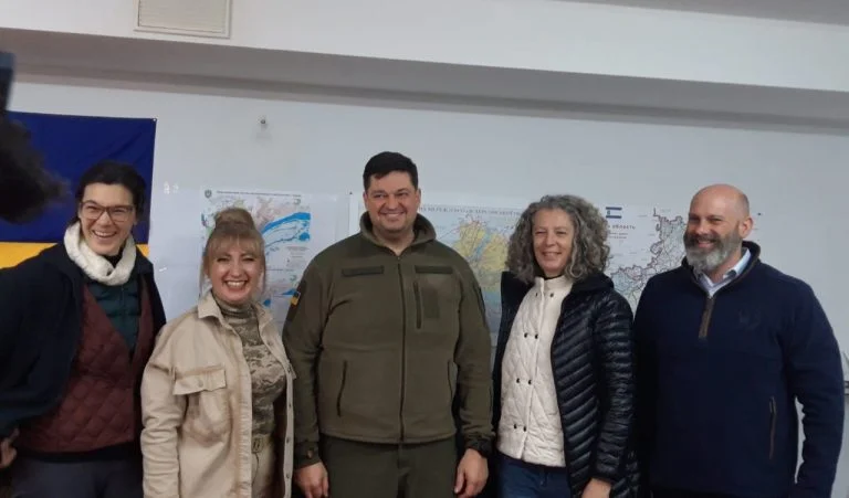 Херсонська міська ВА просить у ООН генератори і броньований автомобіль Галина Лугова і представники ООН