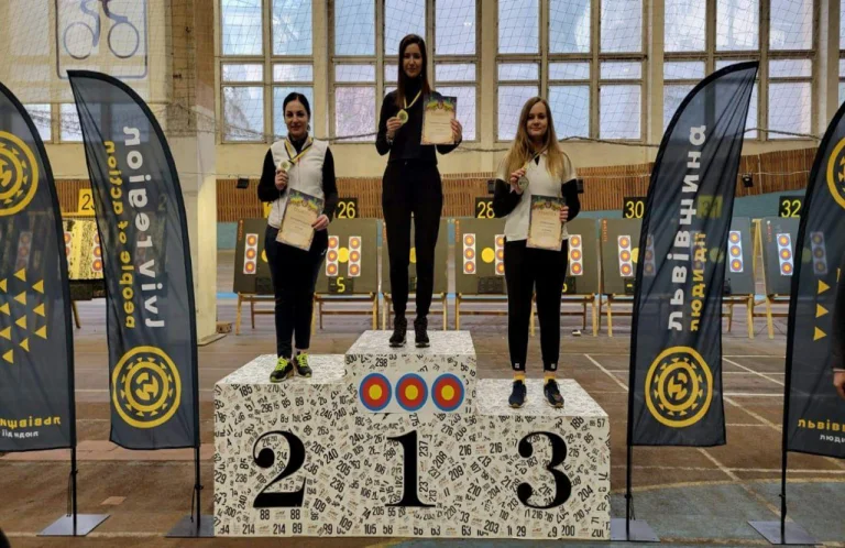 Анастасія Павлова з Нової Каховки виборола першість на Чемпіонаті України зі стрільби з лука