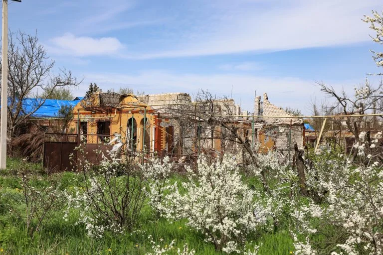 The future showcase of the Kherson region: what remains of Posad-Pokrovske
