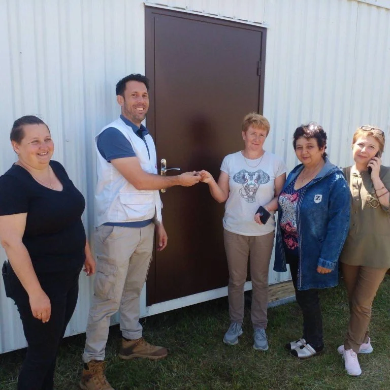 На Херсонщині встановили ще один мобільний пункт надання медичної допомоги