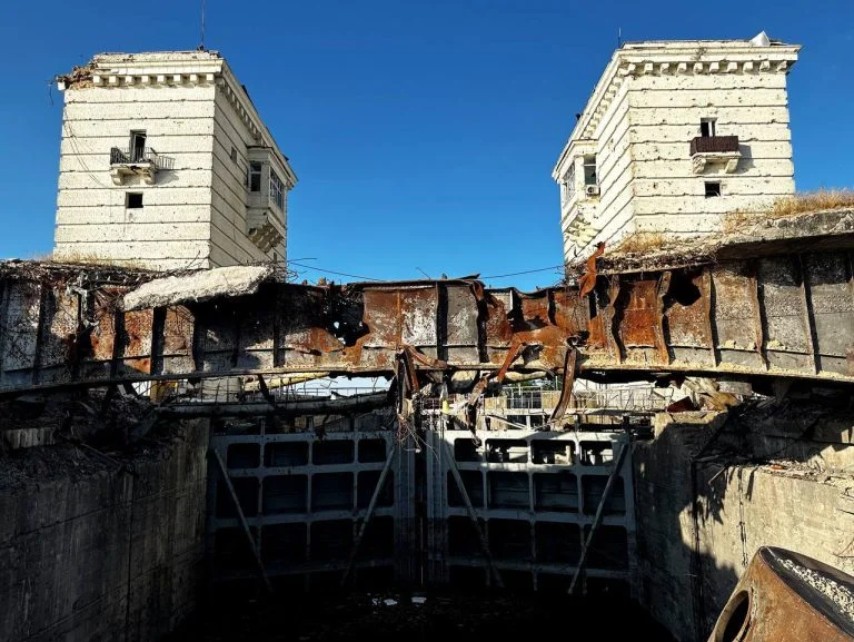 Каховське водосховище обміліло на 70%