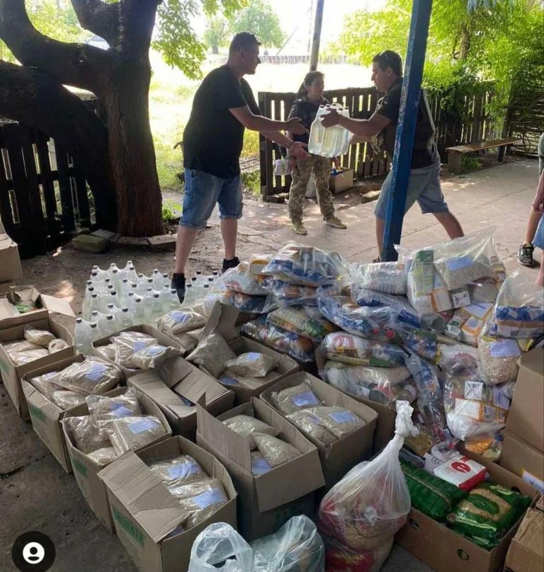 Бериславська громада Херсонщини отримала гуманітарну допомогу від благодійників