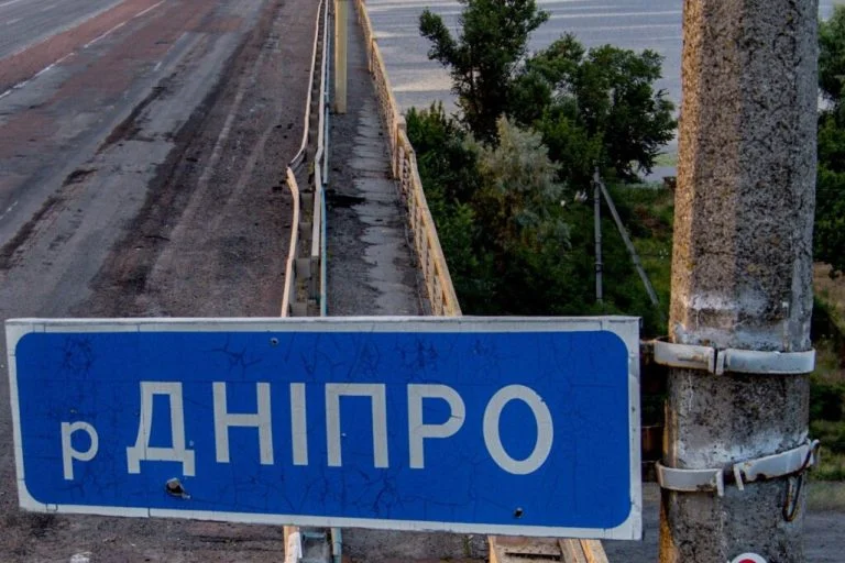 Рівень води у Дніпрі в районі Херсона скоротився до 3,6 метрів