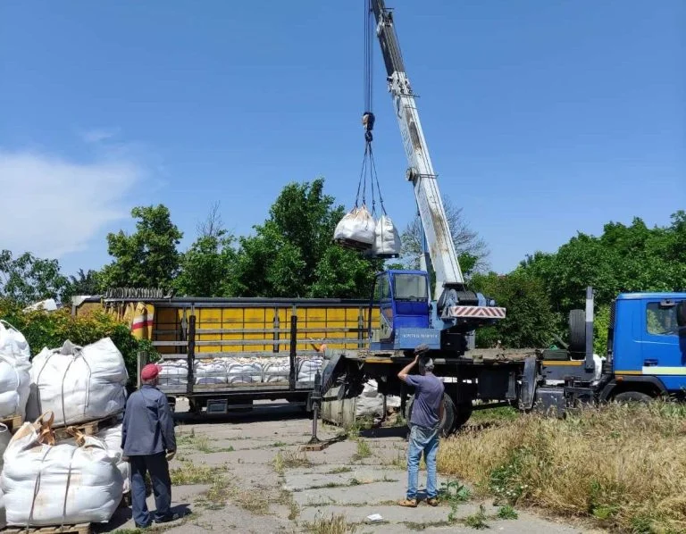 Міжнародні партнери передали Херсону технічну сіль