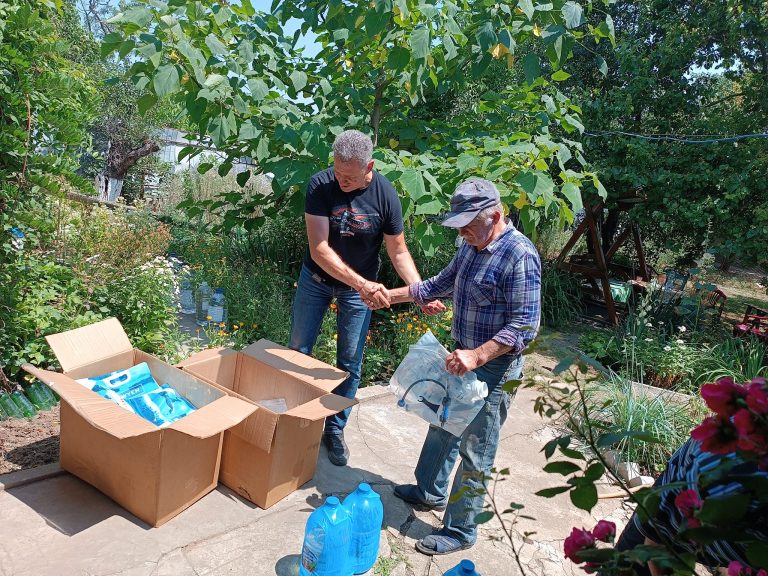 Милівська громада Херсонщини отримала гуманітарну допомогу