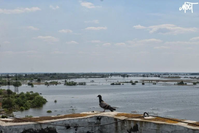 Затоплення у Херсоні після знищення Каховської ГЕС