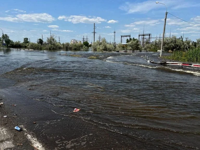 В Олешки на Херсонщині продовжує прибувати вода