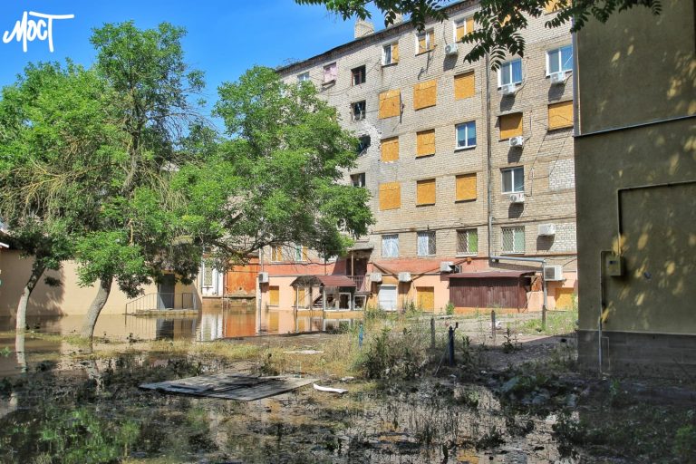 У районі Річпорту в Херсоні спостерігається значне зниження рівня води