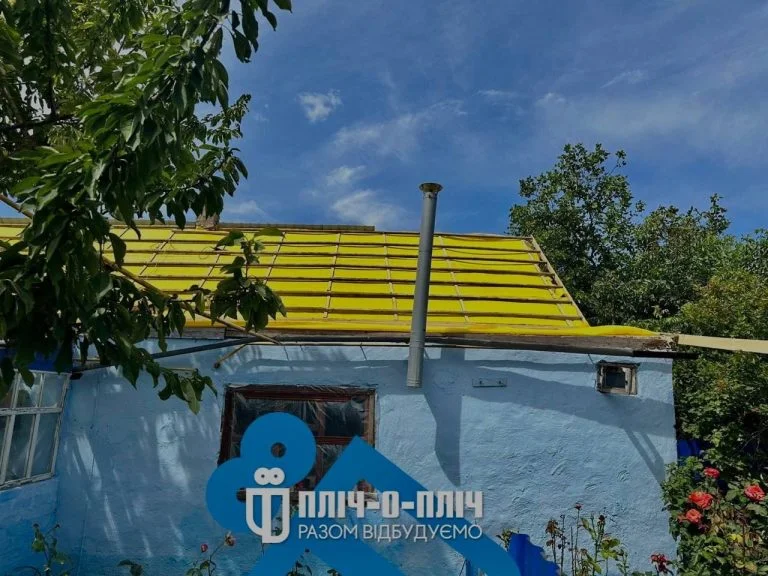 У Правдиному на Херсонщині працюють будівельні бригади з Полтавщини