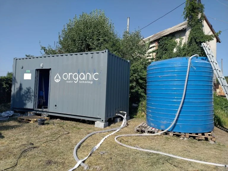 Нововоронцовська громада Херсонщини отримала мобільну установку для очищення води