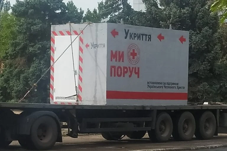 У Білозерці з’явилося нове укриття від обстрілів