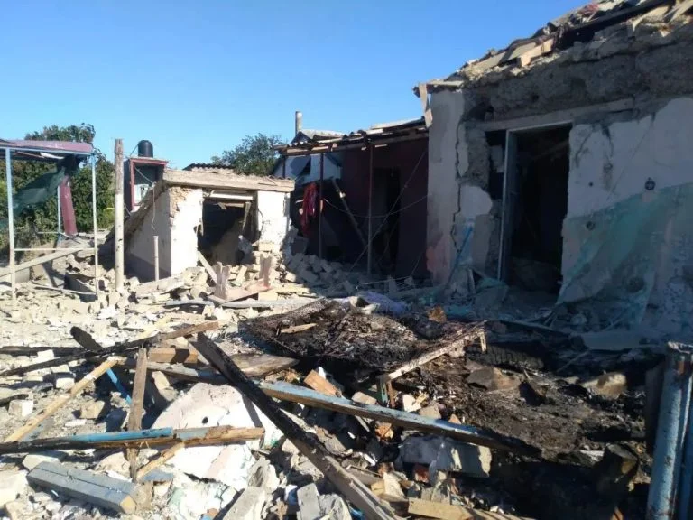 Учора ворог випустив по населеним пунктам Херсонщини майже 500 снарядів