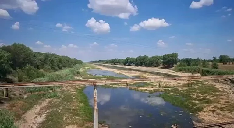 Росіяни показали, як зараз виглядає Північнокримський канал