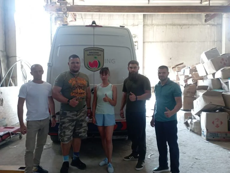 Нововоронцовська громада отримала гумдопомогу від благодійних фондів