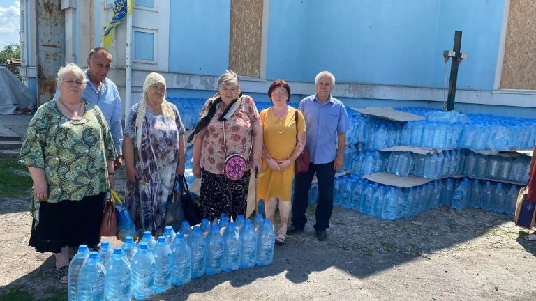 УПЦ США доставила на Херсощину питну воду