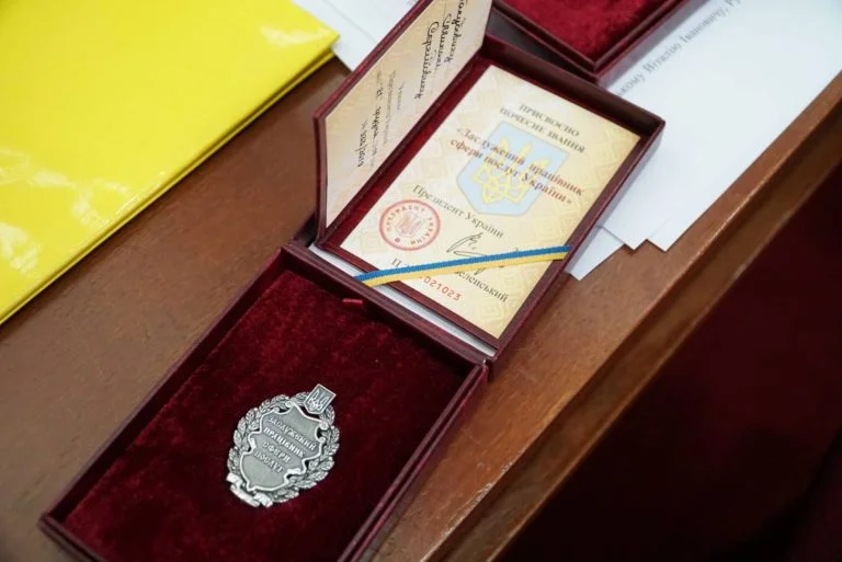 Слюсар Херсонводоканалу Петро Тукан отримав державну нагороду