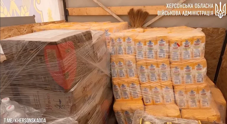 Чорнобаївці передали гуманітарний вантаж