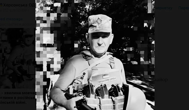 У Херсоні попрощаються із загиблим військовослужбовцем Євгеном Гречаним