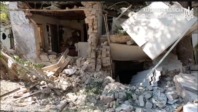 Статистика обстрілів: росіяни випустили по Херсонщині понад 500 боєприпасів