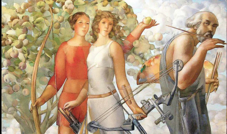 Співробітники Херсонського художнього музею ідентифікували ще одне полотно, викрадене окупантами