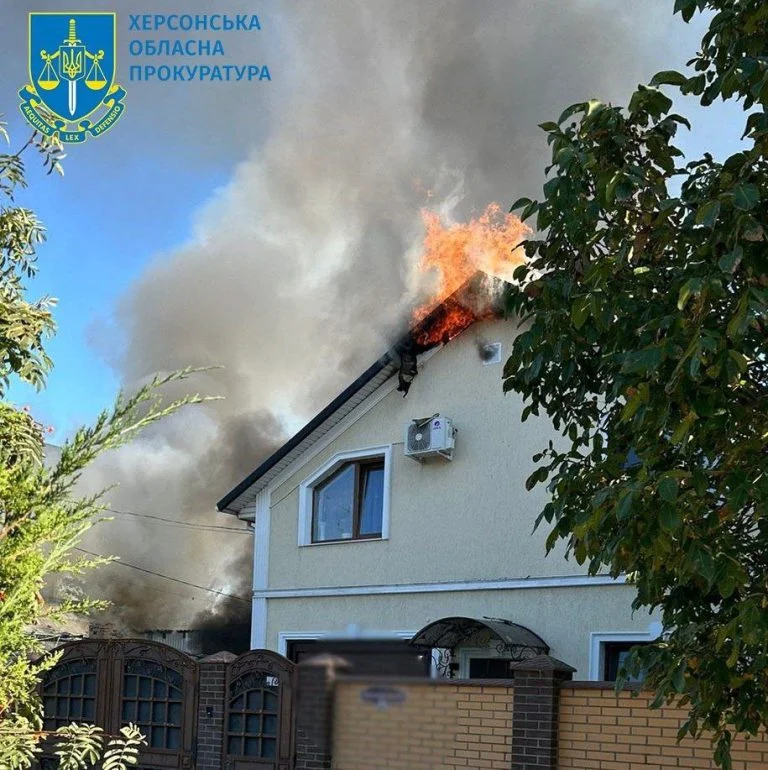 Збільшилась кількість поранених внаслідок ворожих обстрілів Антонівки на Херсонщині