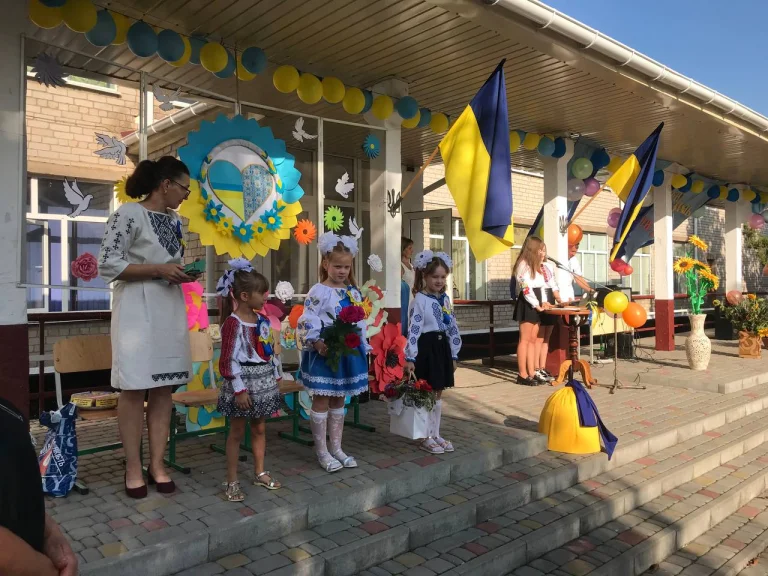 У Кочубеївській громаді вперше з початку великої війни провели свято першого дзвоника