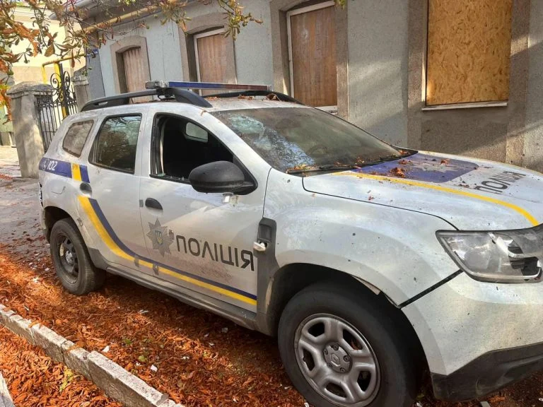 Учора на Херсонщині росіяни двічі обстріляли поліцейських