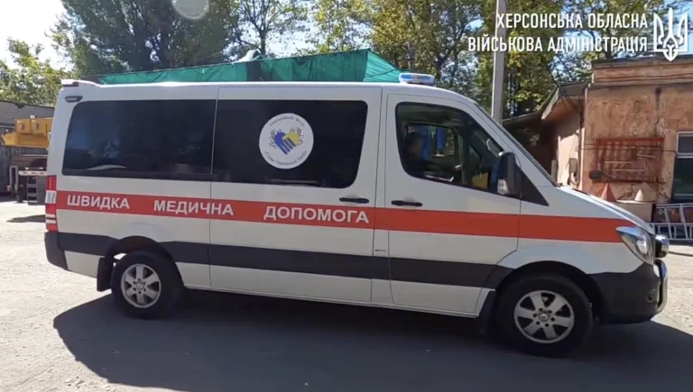 Херсонщина отримала автомобіль швидкої допомоги