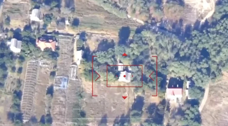 З’явилось відео ураження штабу російської 7-ї дивізії ПДВ, який розташовувався на Херсонщині