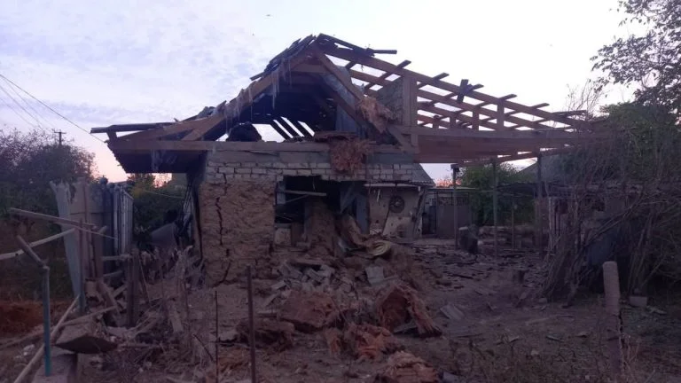 Населені пункти Херсонської громади минулої доби зазнали шість обстрілів