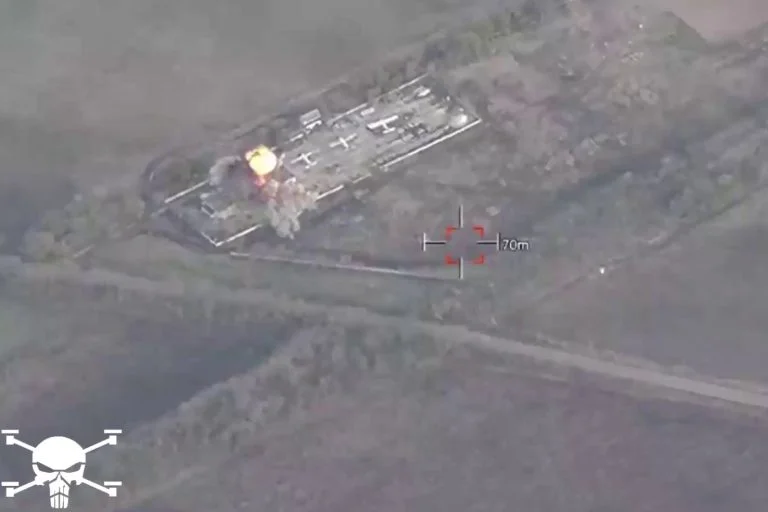 Українські військові розбомбили російський аеродром на окупованій Херсонщині