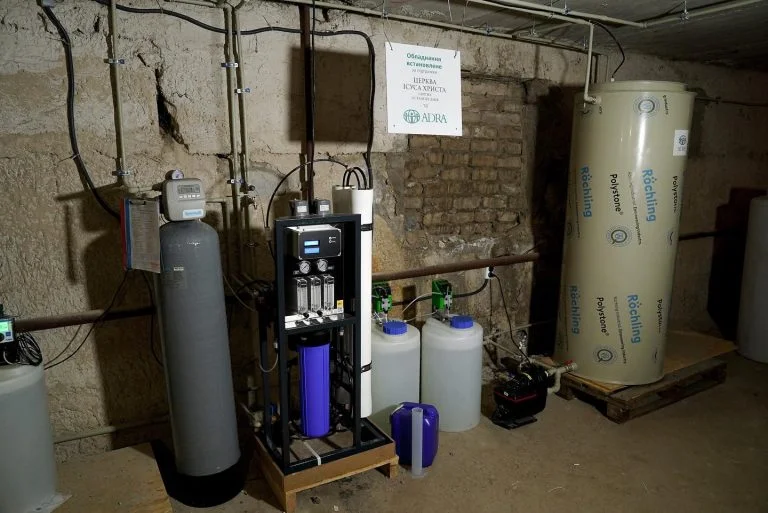 У Нововоронцовській центральній лікарні встановили систему очищення води