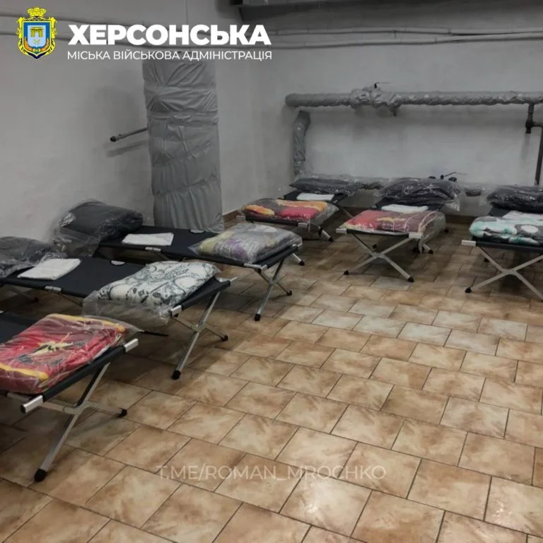 У Херсоні відремонтували та облаштували чергове найпростіше укриття