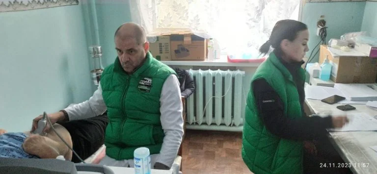 Медики-волонтери провели прийом пацієнтів у кількох населених пунктах Херсонщини