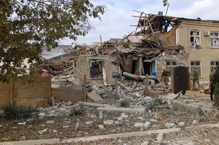 Вчора у Скадовську під обстріл могли потрапити працівники Слідчого комітету РФ