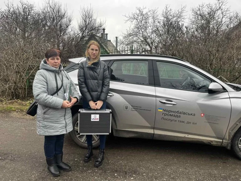 Цього тижня у Чорнобаївській громаді працював мобільний ЦНАП