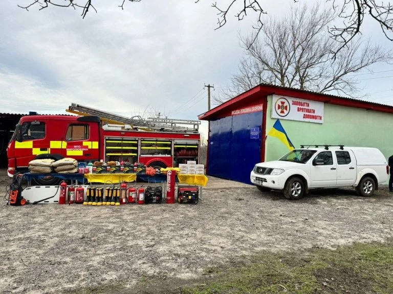 У Білозерській громаді запрацював підрозділ пожежної охорони
