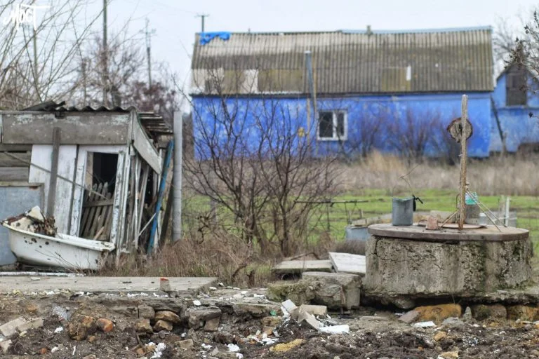 Через російський обстріл у Білозерці немає води