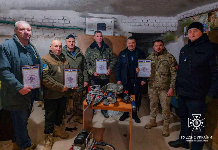 Пожежники Бериславщини отримали подяки