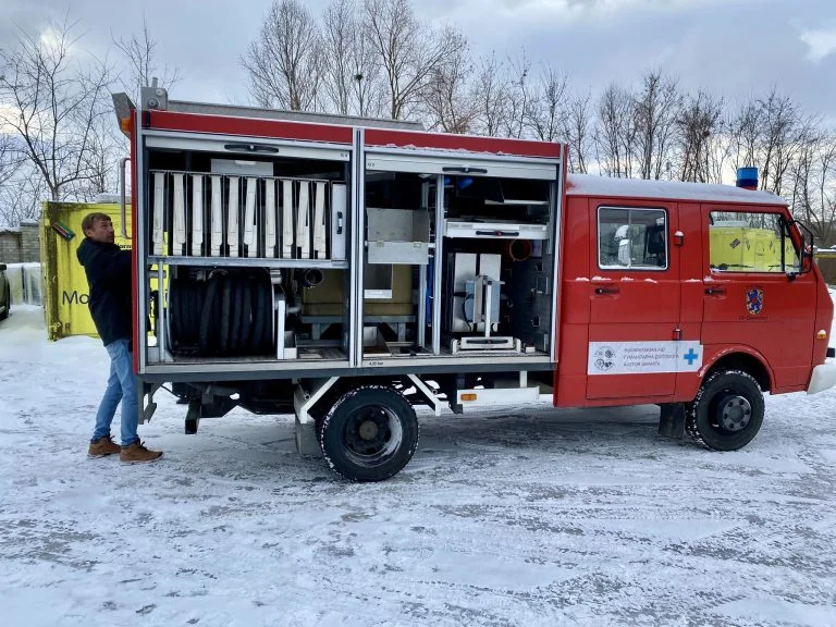 Милівська громада Херсонщини отримала пожежне авто