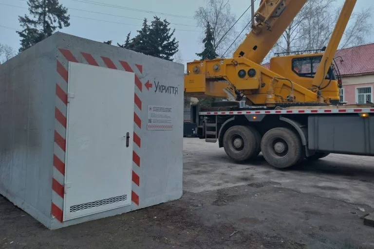 У Нововоронцовській громаді Херсонщини встановили нові укриття від обстрілів