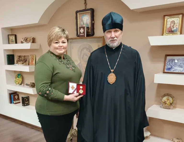 Начальниця Милівської СВА Любов Мінько отримала відзнаку “Хрест Свободи”