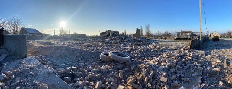 Росіяни обстріляли Тягинку на Херсонщині (фото)