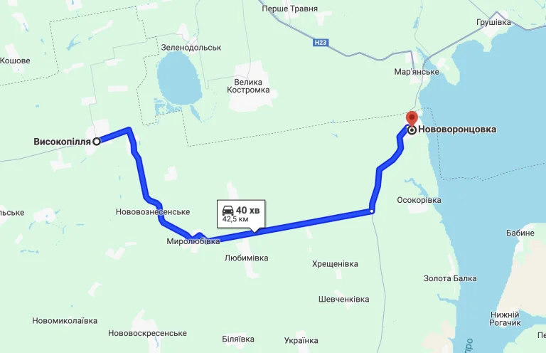 Херсонський автовокзал уточнив інформацію щодо маршруту автобуса “Велика Олександрівка – Нововоронцовка”