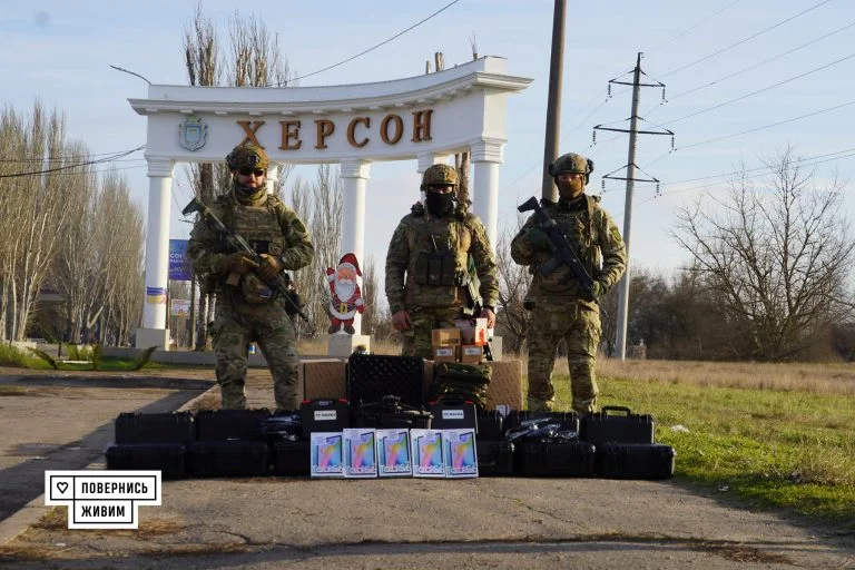 Морпіхи з Херсонщини отримали 5 комплектів тепловізійної аеророзвідки